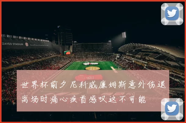 世界杯前夕尼科威廉姆斯意外伤退离场时痛心疾首感叹这不可能