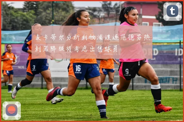 麦卡蒂尔分析利物浦追逐范德芬热刺若降级将考虑出售球员